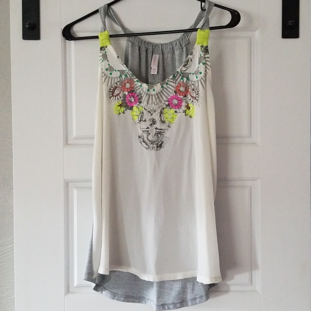 Xhiliration tank top